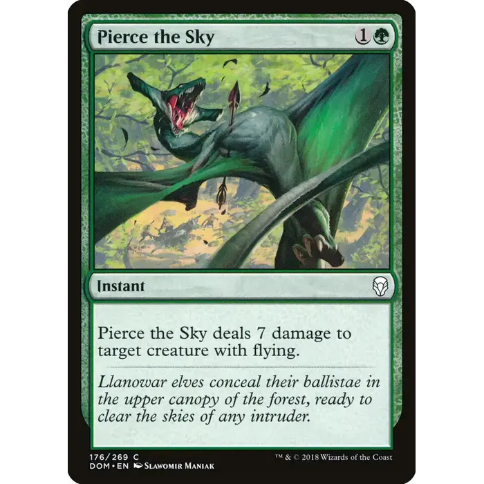 Magic: The Gathering Pierce the Sky (176) Lightly Played