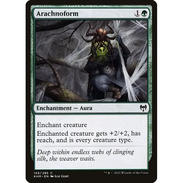 Magic: The Gathering Arachnoform (159) Lightly Played