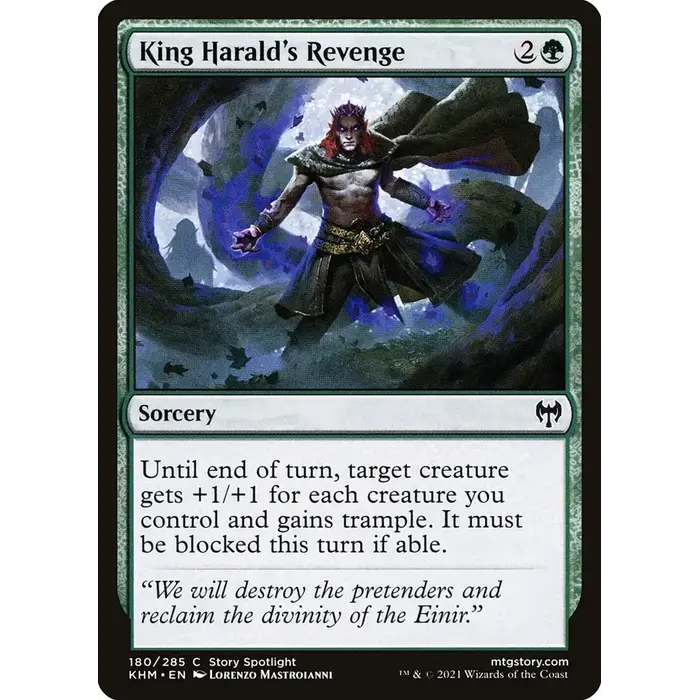 Magic: The Gathering King Harald's Revenge (180) Lightly Played