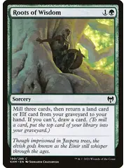 Magic: The Gathering Roots of Wisdom (190) Lightly Played