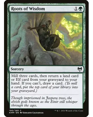 Magic: The Gathering Roots of Wisdom (190) Lightly Played
