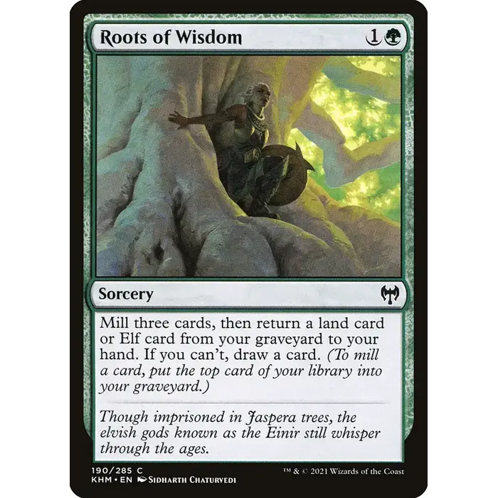 Magic: The Gathering Roots of Wisdom (190) Lightly Played