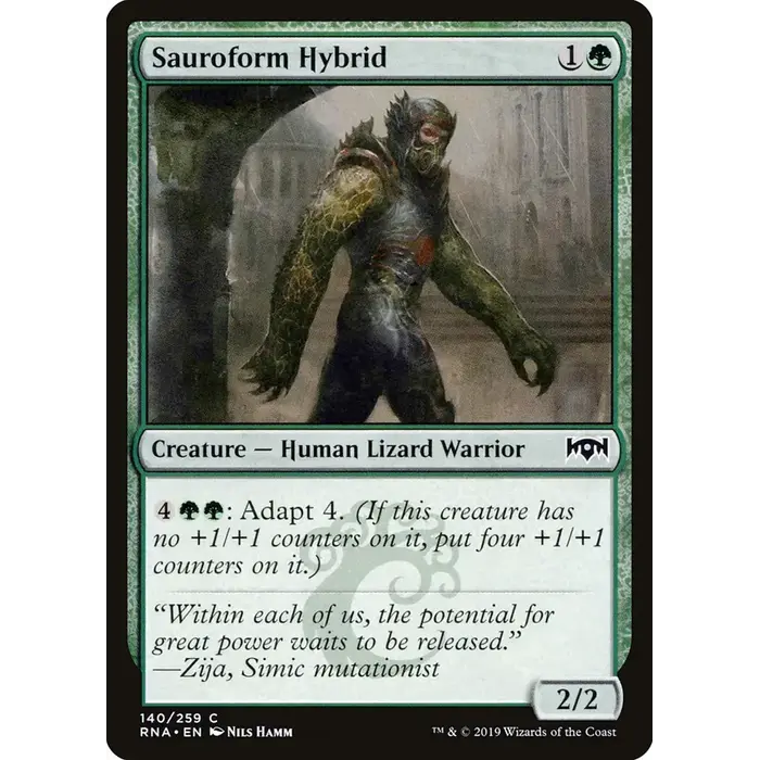 Magic: The Gathering Sauroform Hybrid (140) Lightly Played