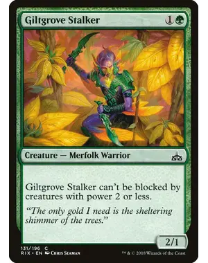 Magic: The Gathering Giltgrove Stalker (131) Lightly Played