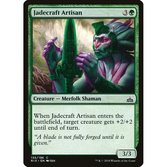 Magic: The Gathering Jadecraft Artisan (135) Lightly Played