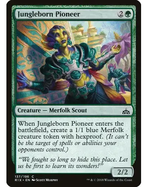 Magic: The Gathering Jungleborn Pioneer (137) Lightly Played