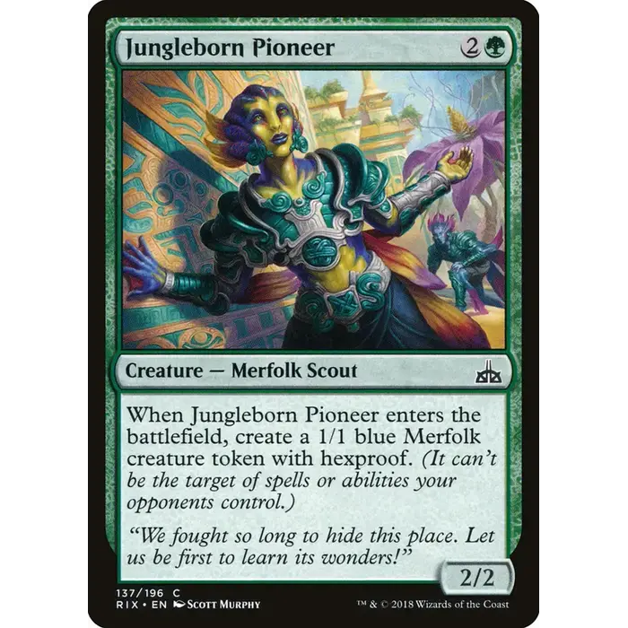 Magic: The Gathering Jungleborn Pioneer (137) Lightly Played