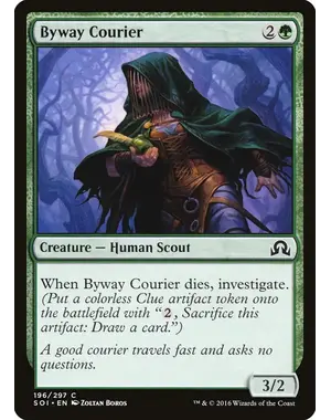 Magic: The Gathering Byway Courier (196) Lightly Played