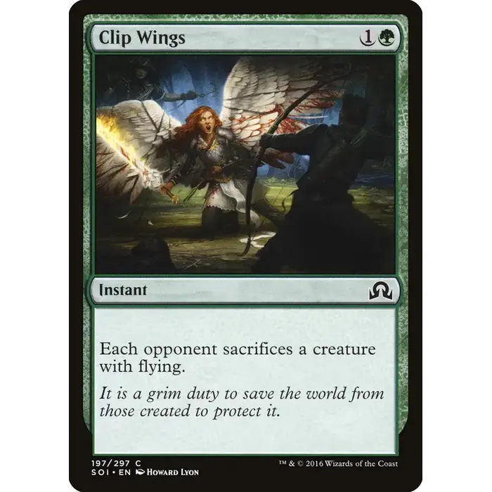 Magic: The Gathering Clip Wings (197) Lightly Played