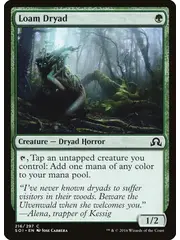 Magic: The Gathering Loam Dryad (216) Lightly Played