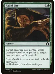 Magic: The Gathering Rabid Bite (223) Lightly Played