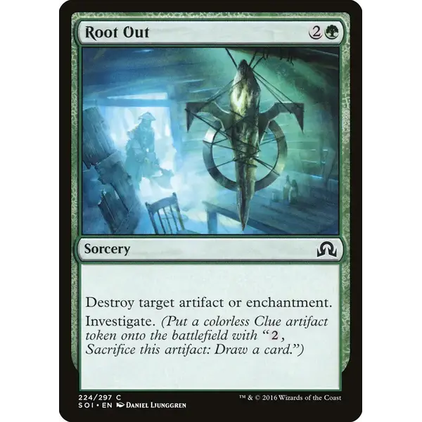 Magic: The Gathering Root Out (224) Lightly Played