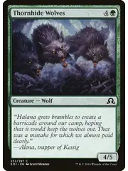 Magic: The Gathering Thornhide Wolves (232) Lightly Played