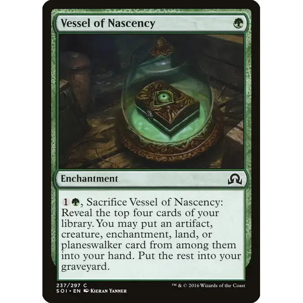 Magic: The Gathering Vessel of Nascency (237) Lightly Played