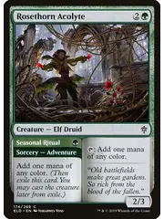 Magic: The Gathering Rosethorn Acolyte (174) Lightly Played
