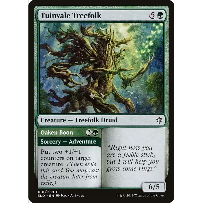 Magic: The Gathering Tuinvale Treefolk (180) Lightly Played