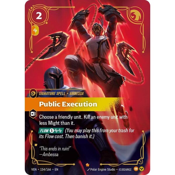 UVS Games Public Execution (154) Near Mint Holofoil