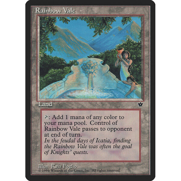 Magic: The Gathering Rainbow Vale (099) Lightly Played