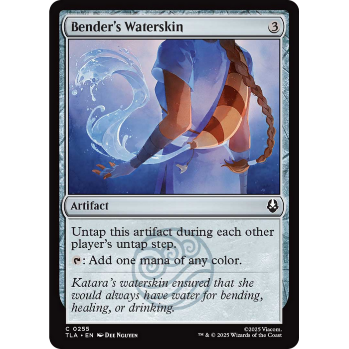 Magic: The Gathering Bender's Waterskin (255) Lightly Played Foil