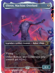 Magic: The Gathering Ultron, Machine Overlord (Borderless) (507) Lightly Played