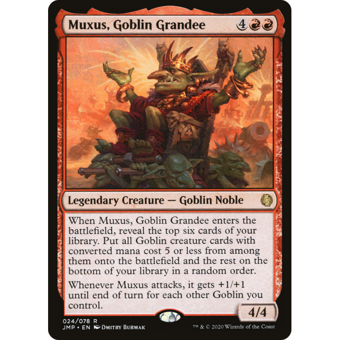 Magic: The Gathering Muxus, Goblin Grandee (024) Lightly Played