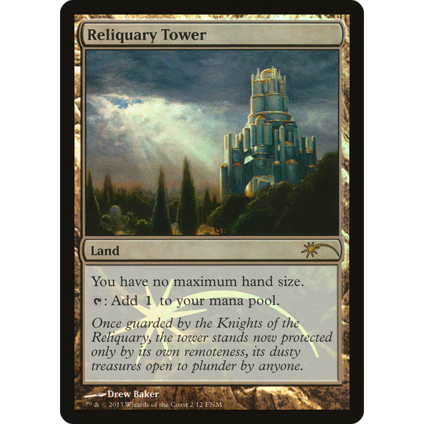 Magic: The Gathering Reliquary Tower (002) Lightly Played Foil