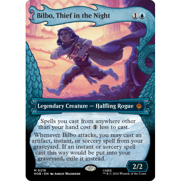 Magic: The Gathering Bilbo, Thief in the Night (Showcase) (219) Near Mint