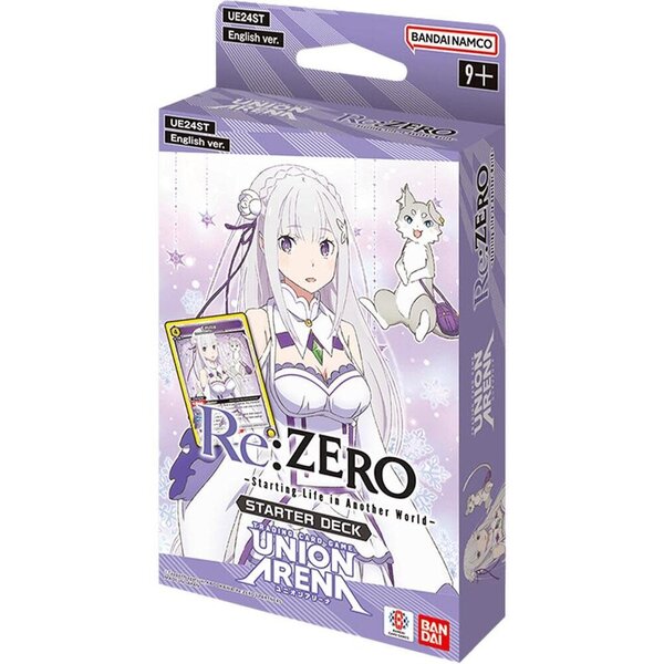 Bandai Re:ZERO -Starting Life in Another World Starter Deck  - Union Arena - UE24ST