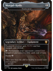 Magic: The Gathering Morgul-Knife - Shadowspear (Borderless) (353) Near Mint Foil