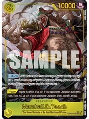 Bandai Marshall.D.Teach (Alternate Art) (OP16-119) Near Mint Foil