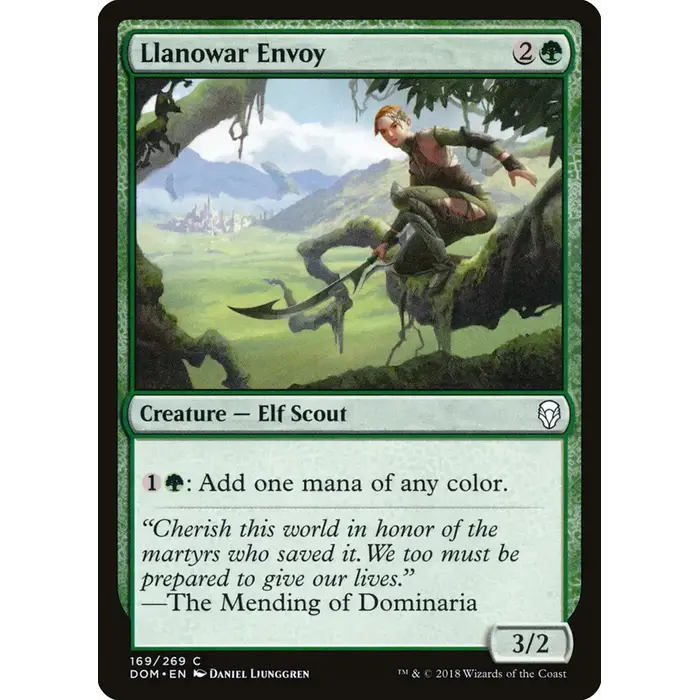 Magic: The Gathering Llanowar Envoy (169) Near Mint