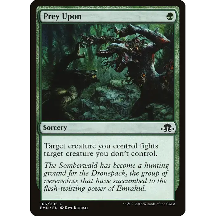 Magic: The Gathering Prey Upon (166) Near Mint