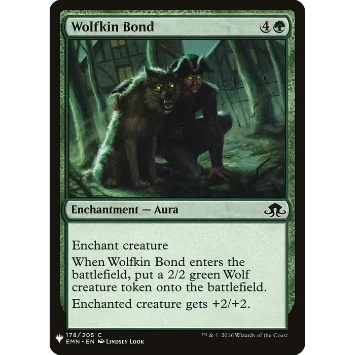 Magic: The Gathering Wolfkin Bond (178) Near Mint