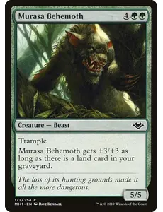 Magic: The Gathering Murasa Behemoth (172) Near Mint