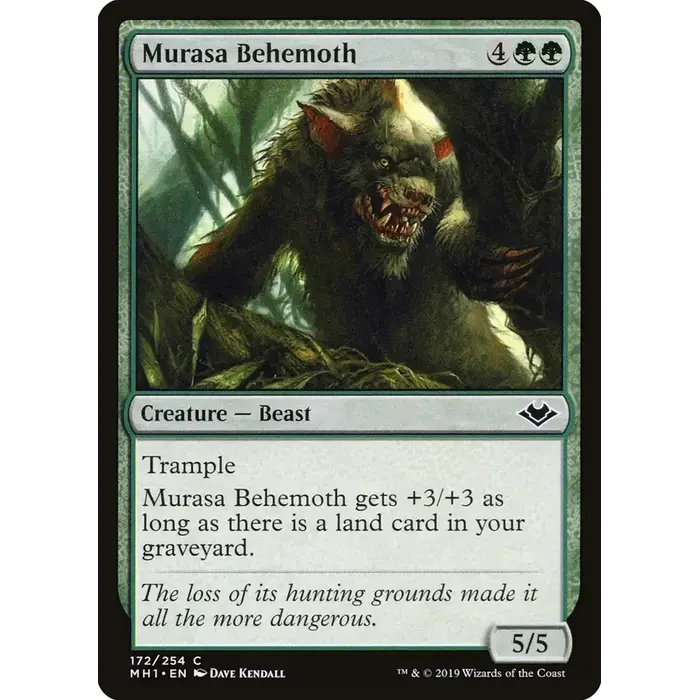Magic: The Gathering Murasa Behemoth (172) Near Mint