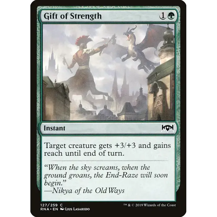 Magic: The Gathering Gift of Strength (127) Near Mint