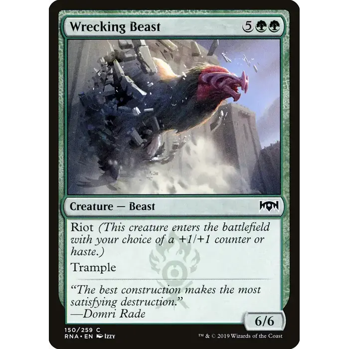 Magic: The Gathering Wrecking Beast (150) Near Mint