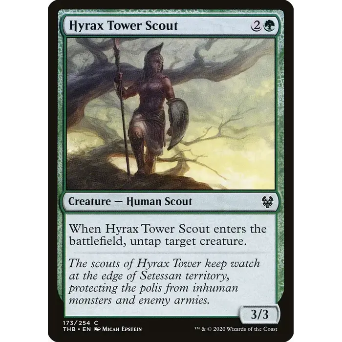 Magic: The Gathering Hyrax Tower Scout (173) Near Mint