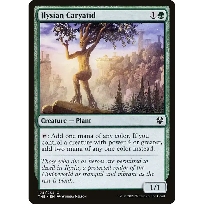 Magic: The Gathering Ilysian Caryatid (174) Near Mint
