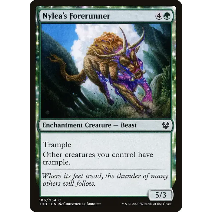 Magic: The Gathering Nylea's Forerunner (186) Near Mint