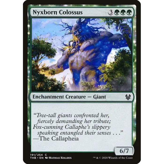 Magic: The Gathering Nyxborn Colossus (191) Near Mint