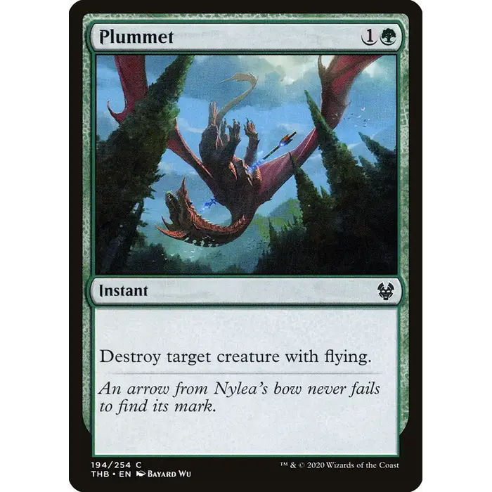 Magic: The Gathering Plummet (194) Near Mint