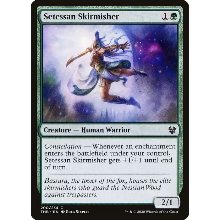 Magic: The Gathering Setessan Skirmisher (200) Near Mint