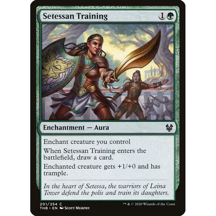 Magic: The Gathering Setessan Training (201) Near Mint