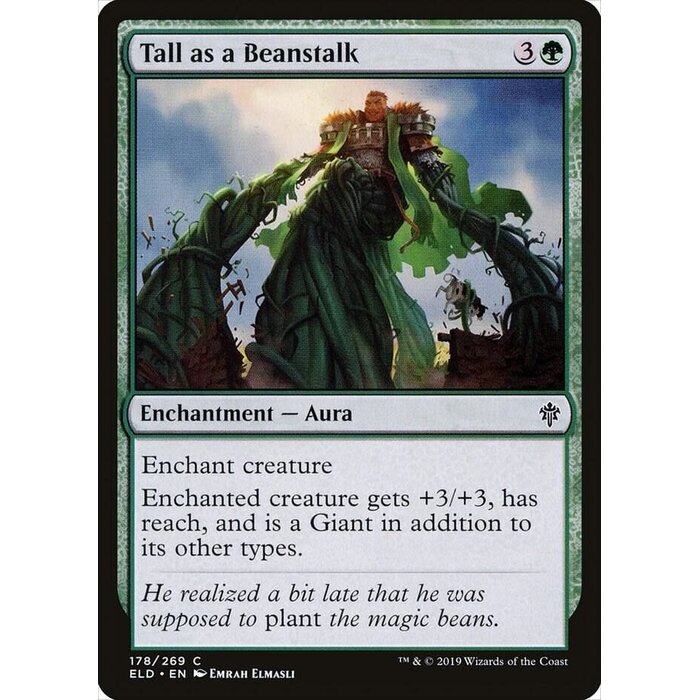 Magic: The Gathering Tall as a Beanstalk (178) Near Mint