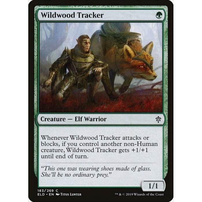 Magic: The Gathering Wildwood Tracker (183) Near Mint