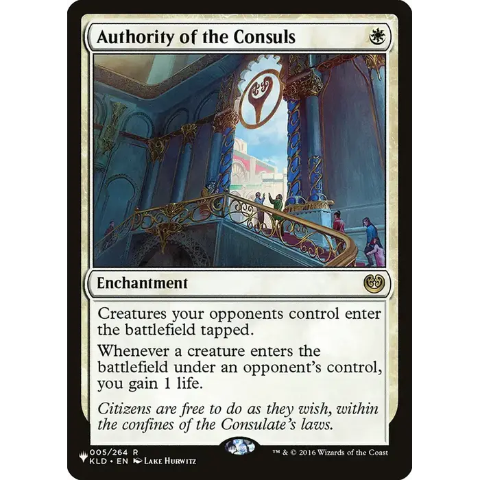 Magic: The Gathering Authority of the Consuls (005) Lightly Played