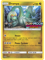 Pokemon Drampa (Prerelease) (SM21) Near Mint Holofoil