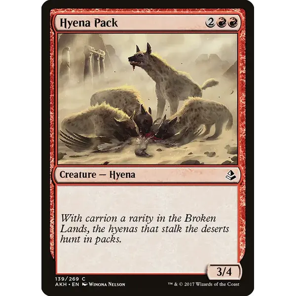 Magic: The Gathering Hyena Pack (139) Near Mint
