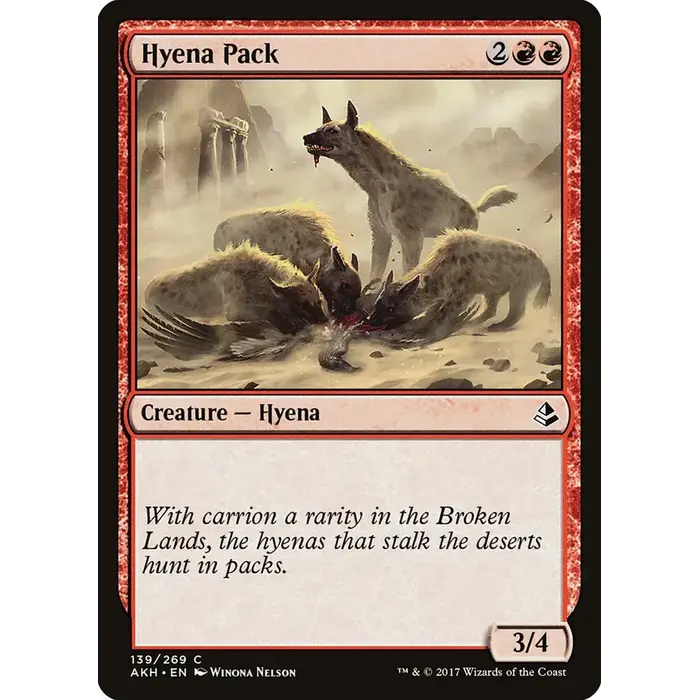 Magic: The Gathering Hyena Pack (139) Near Mint